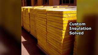 Custom Rock Wool Panels Insulation Sound Fire