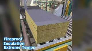 Stone Wool Insulation Board Superior Fire & Temp Resistance