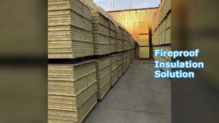 Fireproof Rock Wool Board Insulation