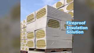 Rock Wool Insulation Boards Fireproof Soundproof