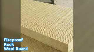Rock Wool Insulation Board Fireproof 1200x600mm