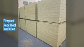 Durable Rock Wool Board Fireproof Insulation