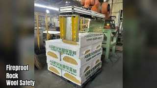 Class A Fireproof Rock Wool Panels Building Safety