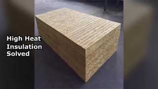 Rockwool Fire Board High Temp Insulation