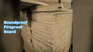 Rock Wool Board Insulation: Sound & Fire