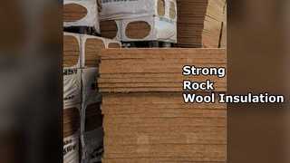 Rock Wool Boards Strong Structural Insulation